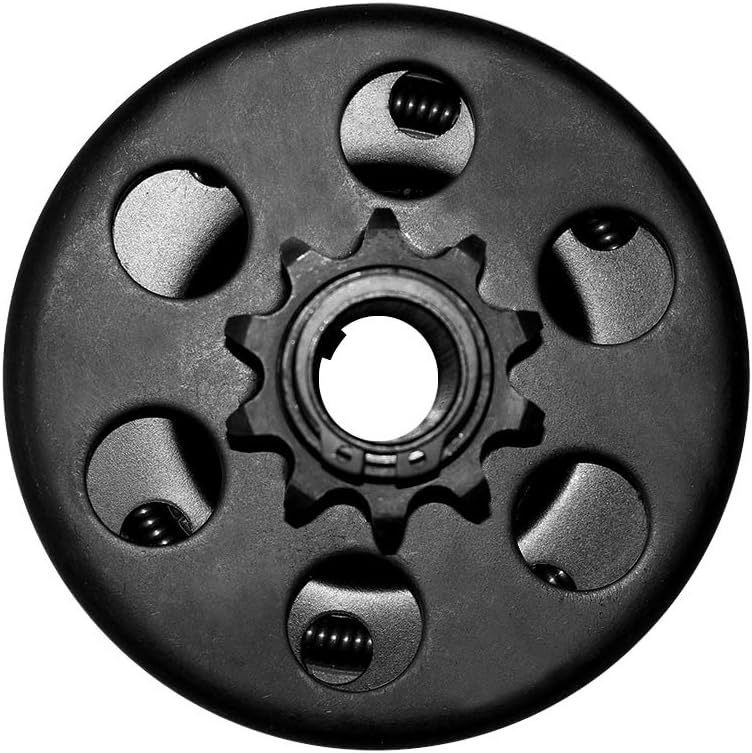 Trkimal Centrifugal Go Kart Clutch 3/4" Bore 10 Tooth 10T Fit for #40/41/420 Chain 6.5HP - Upgrade Clutch Compatible with Predator GC160 GC190 GX120 GX140 GX160 GX200, Go Kart Fun Kart Mini Bike
