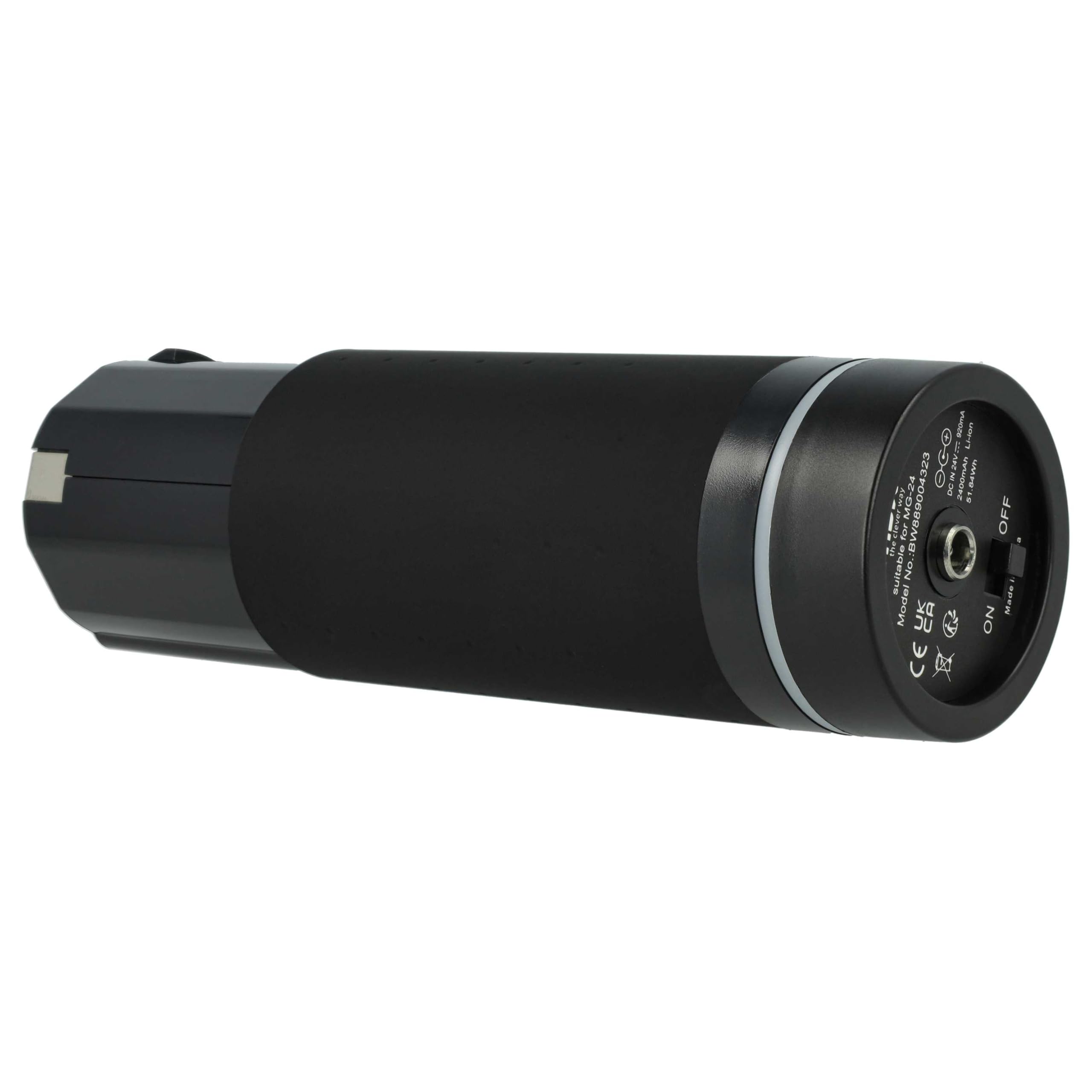 vhbw 2 szt. Zestaw do ładowania zastępuje Hyperice Hypervolt 42000 038-00 do masażu, pistolet do masażu - bateria, ładowarka