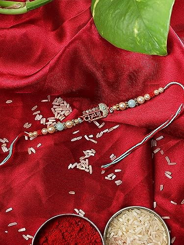 Chocozone Rakhi for Brother Metal Rakhi Gifts for Bhai with Roli Chawal Teeka Combo (Krishna) (B0CD2RH38W) Amazon Price History, Amazon Price Tracker