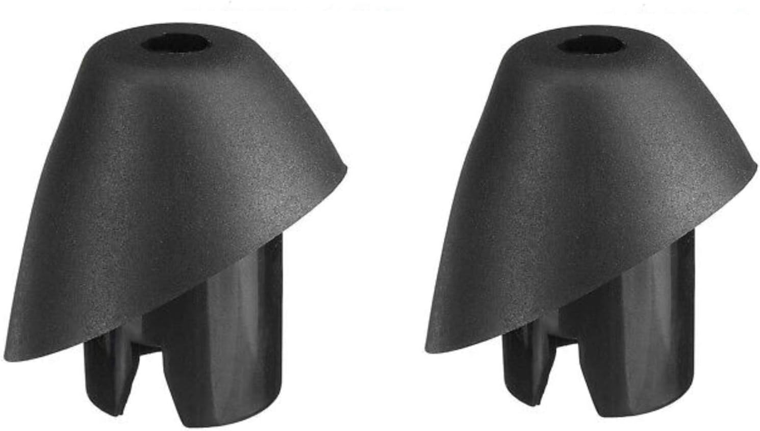 Kerman 2pcs Antenna Ornament Base Grommet Bezel for 07-14 Toyota FJ Cruiser Truck Accessories Replacement Parts OEM 86392-35031 Mount Radio Mast Replaces Best for AMFM Antennas Stereo Receiver Rep