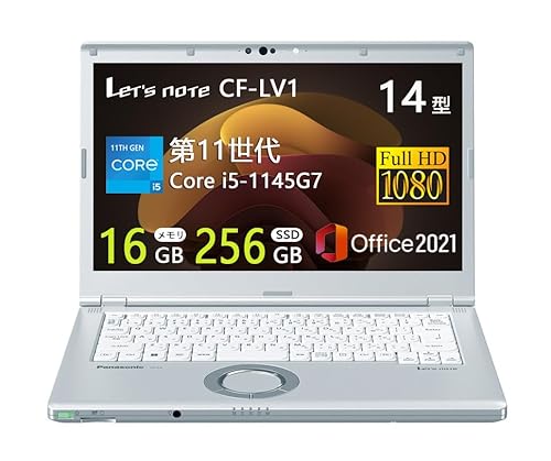 �y�����ςݕi�z�m�[�g�p�\�R�� Let`s note CF-LV1 ����11����Core i5-1145G7 - ������16GB - SSD256GB - 14�^FHD(1920x1080) - Web�J���� - WiFi&Bluetooth - USB T