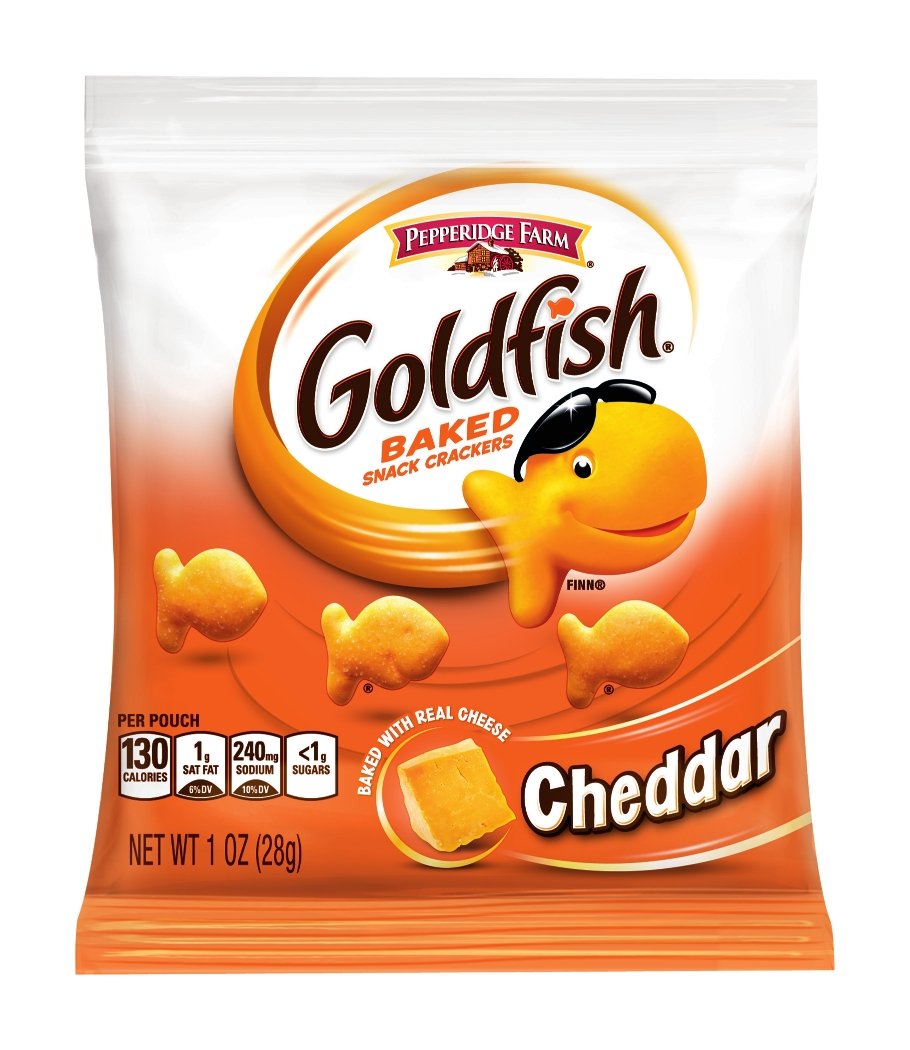 Pepperidge Farm Goldfish Variety Pack Crackers, 37.6 Ounce Snack Packs, 40 Count Box