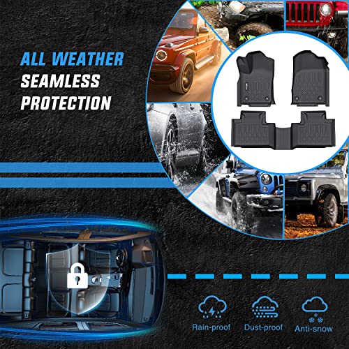 Image of Nilight TPE Floor Mats for Dodge Durango Jeep Grand Cherokee