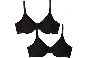 Fruit of the Loom Front-Close Bra: Comfort and Convenience in Every Wear