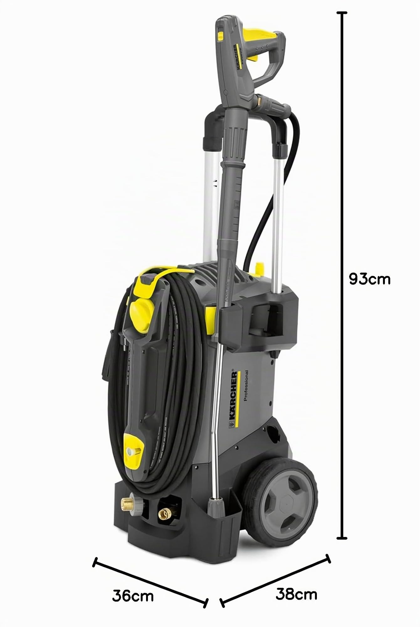 Kärcher HD 5/17 C Plus Limpiadora de Alta presión compacta y portátil, 480 L/H y 170 Bar, Gris
