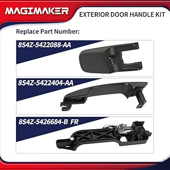 Magimaker Kit de maçaneta de porta externa compatível com Ford