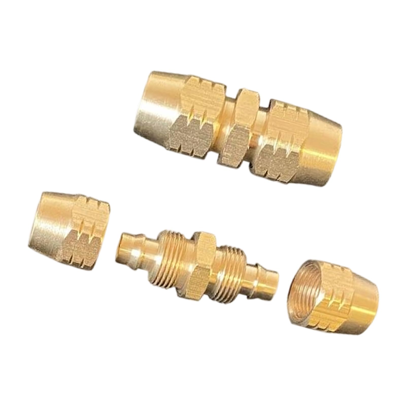 Lemeiguo Oh! Spray Hose Copper Joint Hose Splicer Air Hose Fitting Agricultural Spray Pipe Repair Extension Pipe Joint Copper Joint
