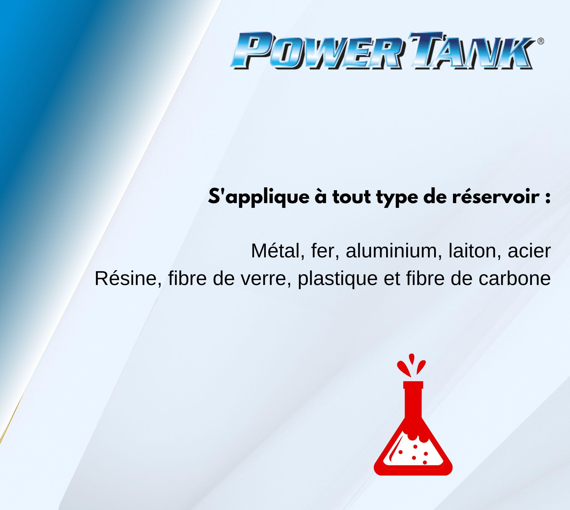 Lux Metal Power Tank - Traitement de Réservoir Innovant - pour Réparer, Régénérer et Protéger Les Réservoirs - (Kit Medium Blanc Céramique 700 GR) - Automobile, Moto, Scooter, Véhicules Vintage