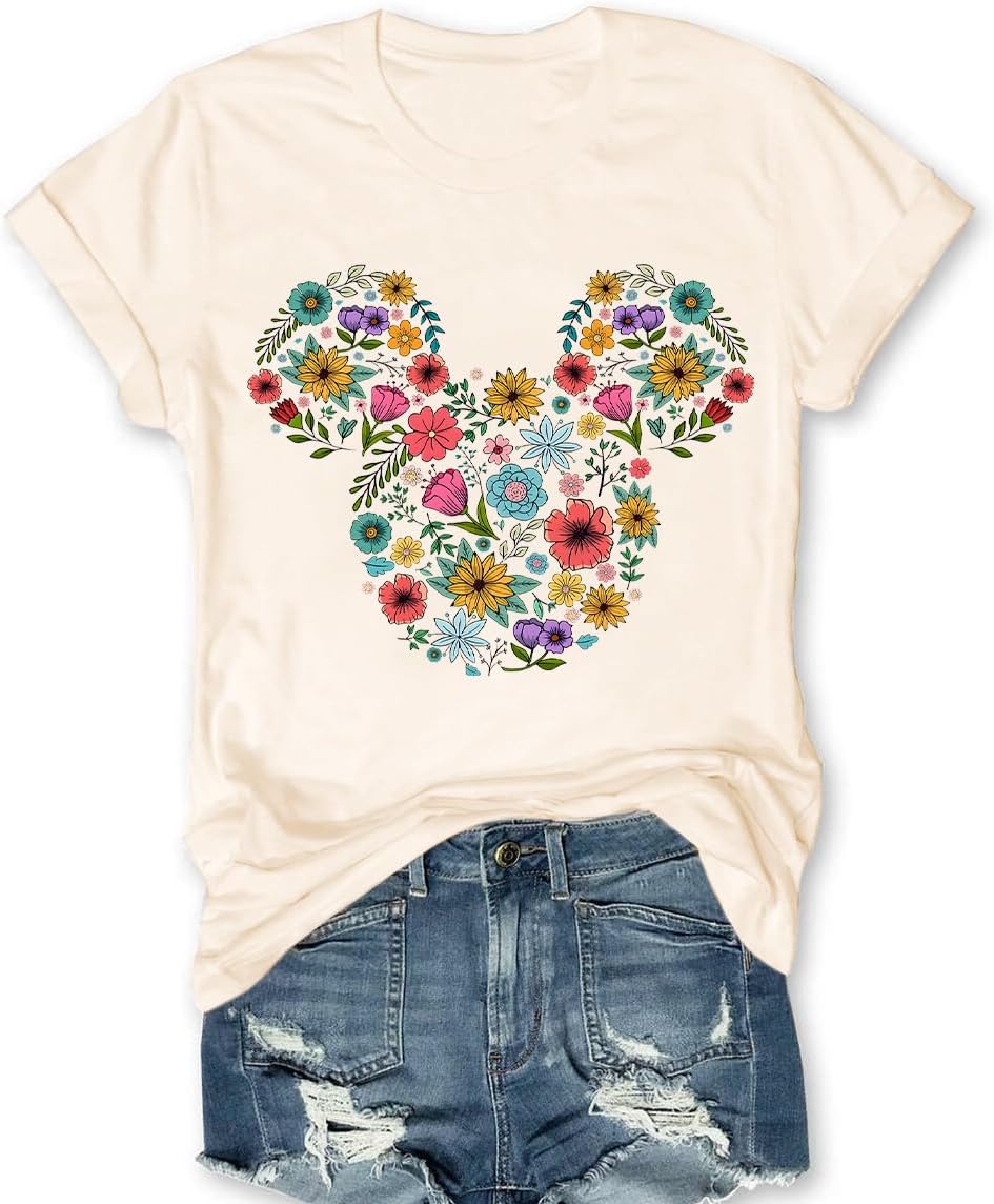 Women Magical T Shirt Vintage Magic Kingdom Castle Shirt Funny Graphic Tees