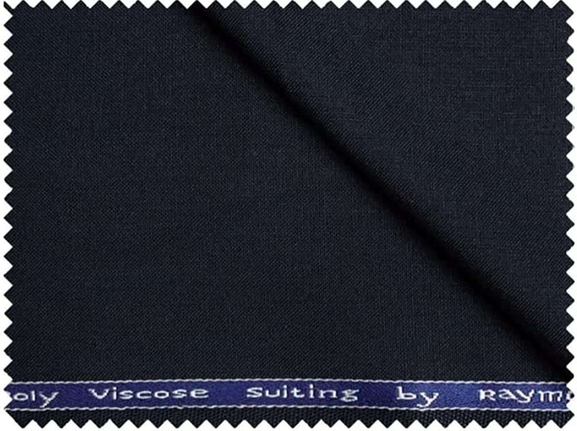 raymond Mens Suit Fabric (3 Meters, All weather fabric,Dark Blue)-picture-31