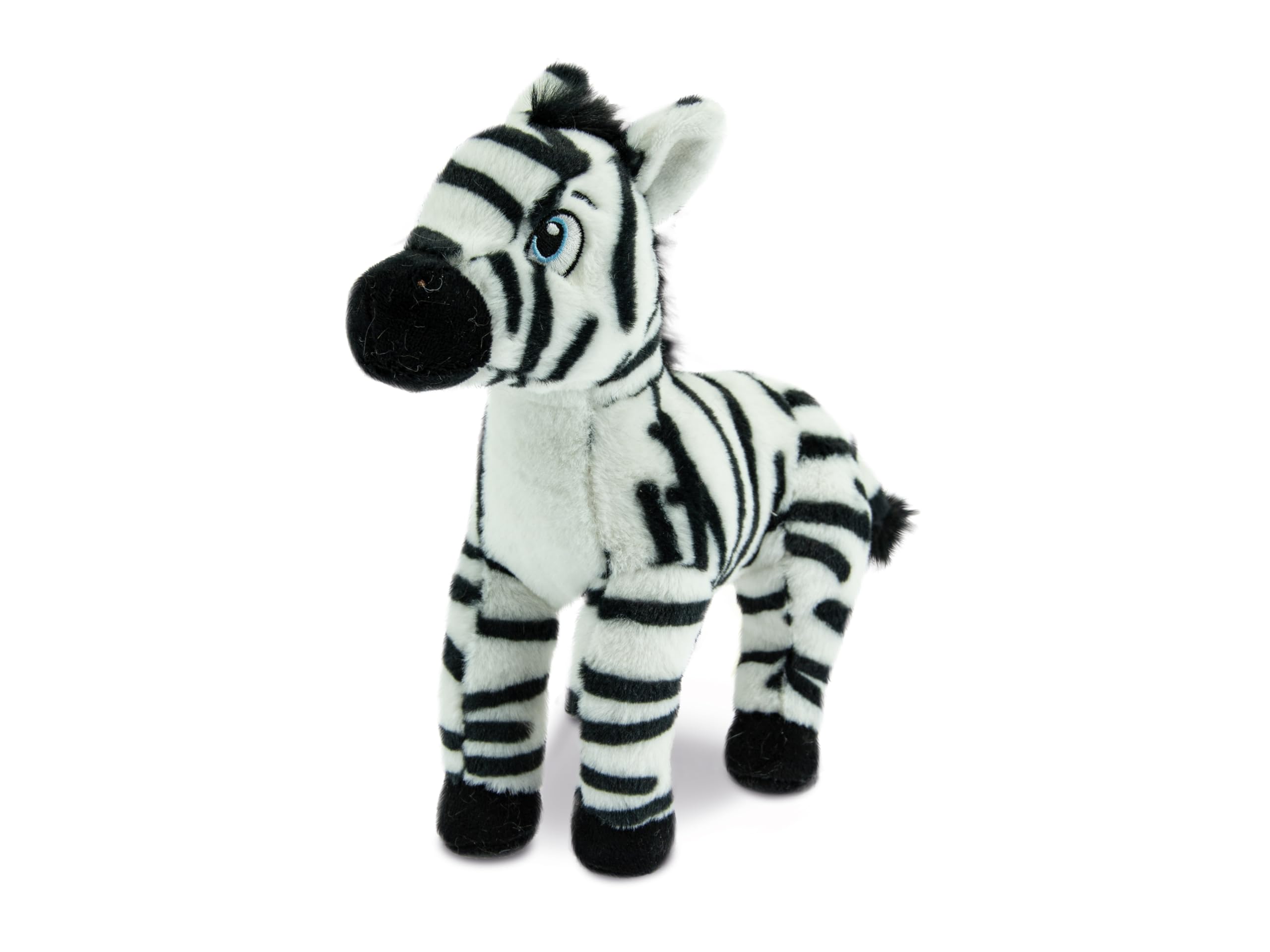 Peluche Zèbre Douce Écologique pour Bébé - Teorema Giocattoli