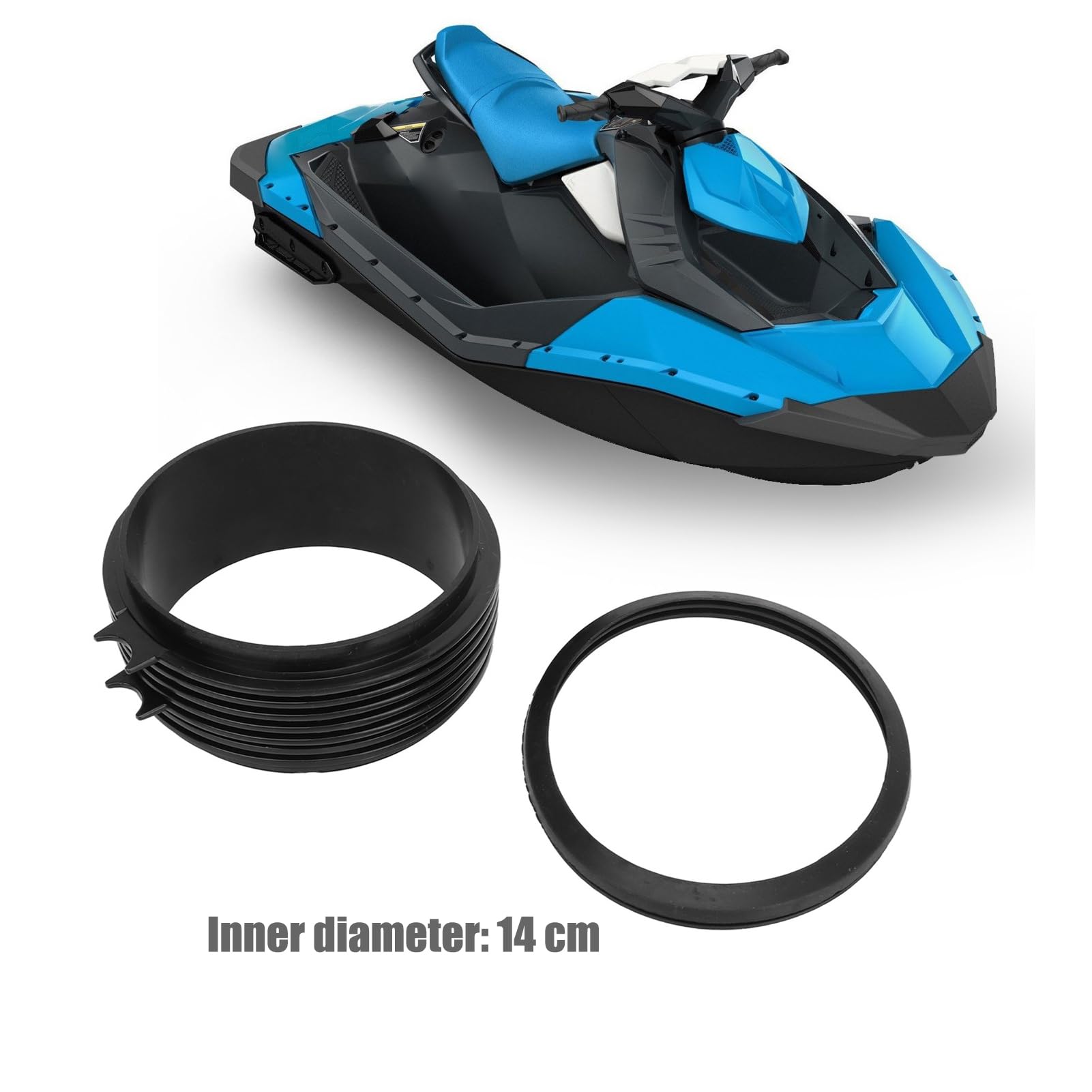 Reemplazo del sello de la bomba de chorro del impulsor del anillo de desgaste 267000617 para Seadoo Gtigtrgts Gts 90 Spark mejora el rendimiento de las embarcaciones a motor