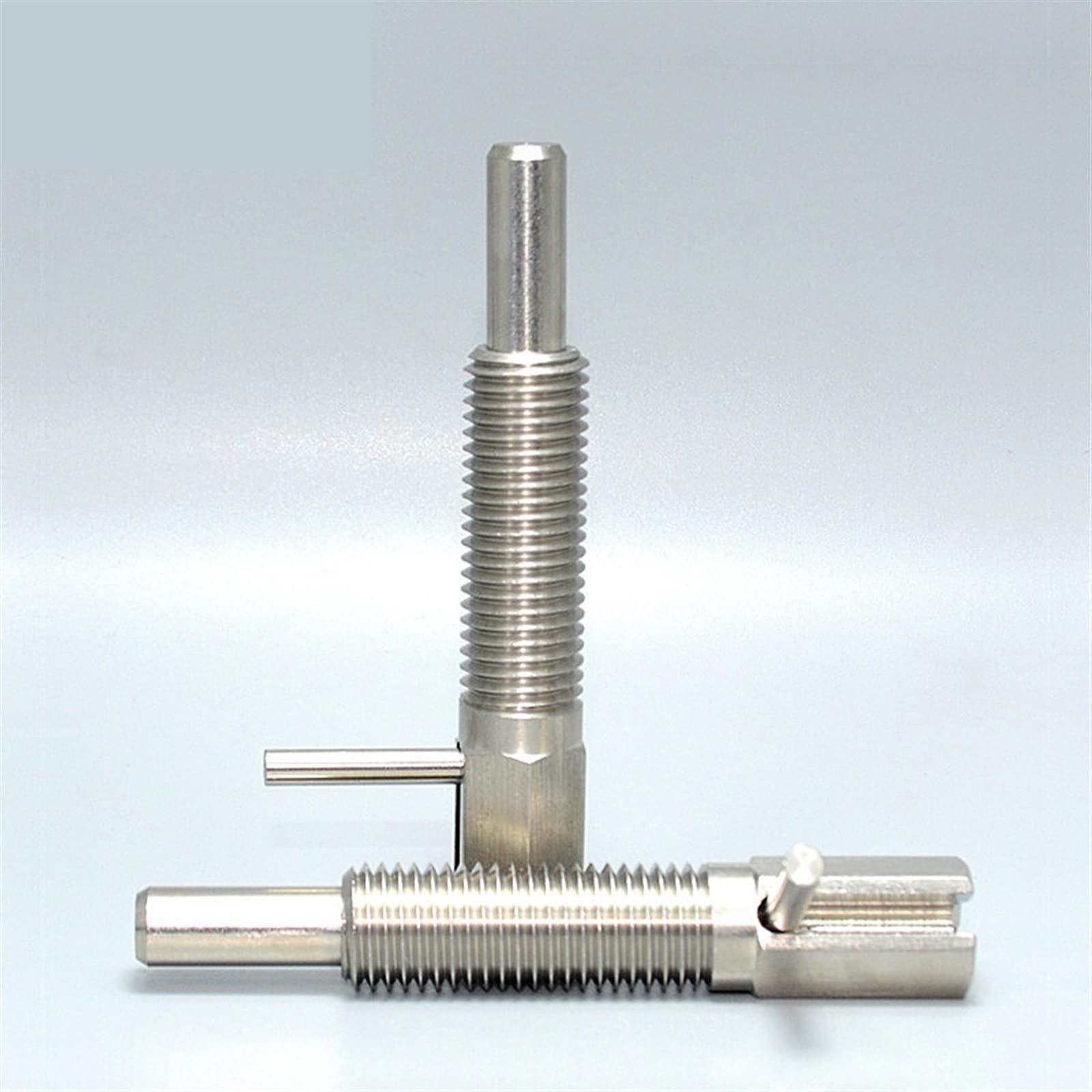 HASMI Indexing Plungers Stainless Steel Screw Lever Coarse Thread M6 M8 M10 M12 M16 1Pcs (Color : MIT211C, Size : M6-4)
