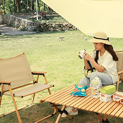 Chaise inclinable de camping avec structure robuste en aluminium - 7