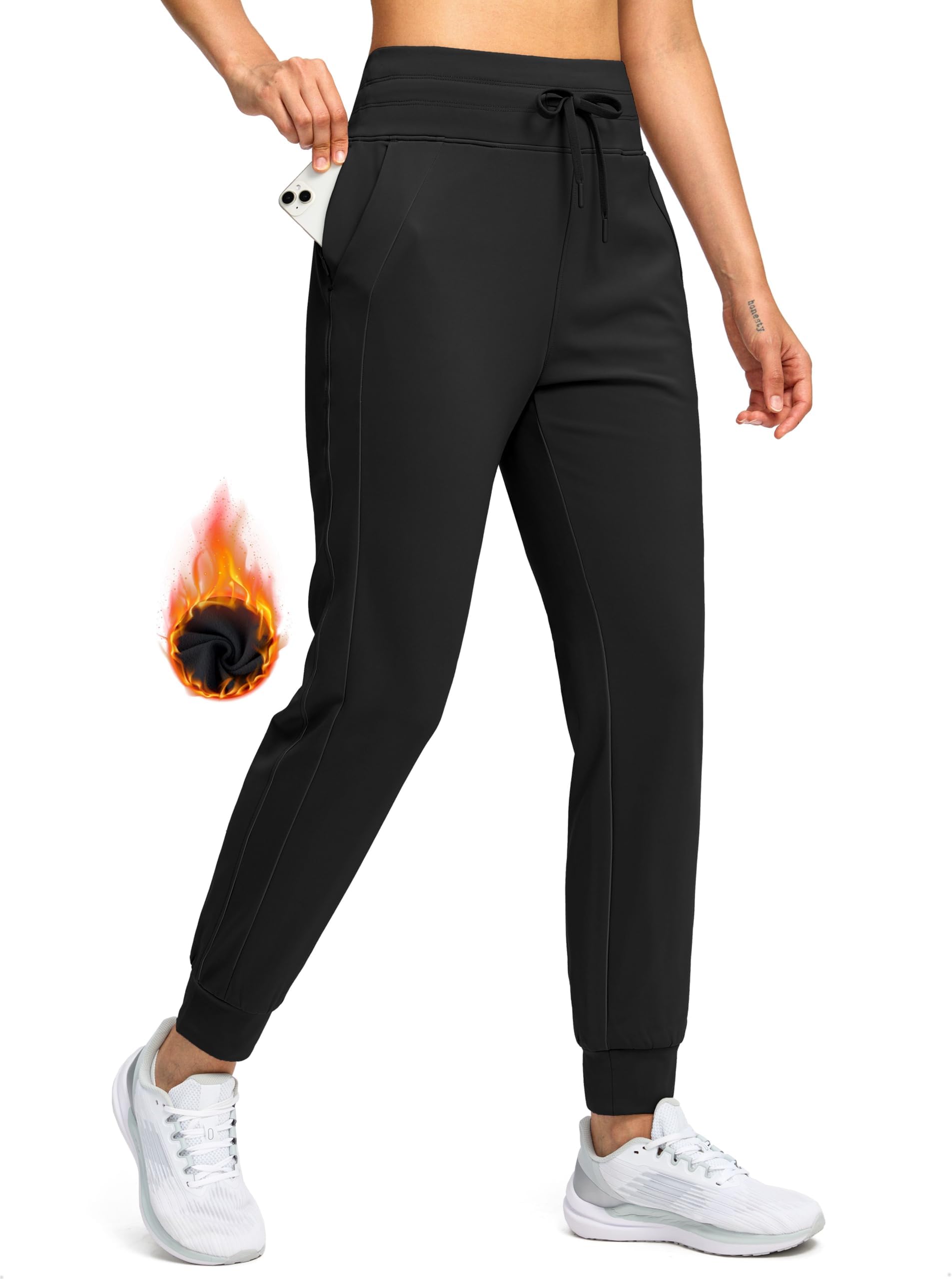 ladies warm joggers