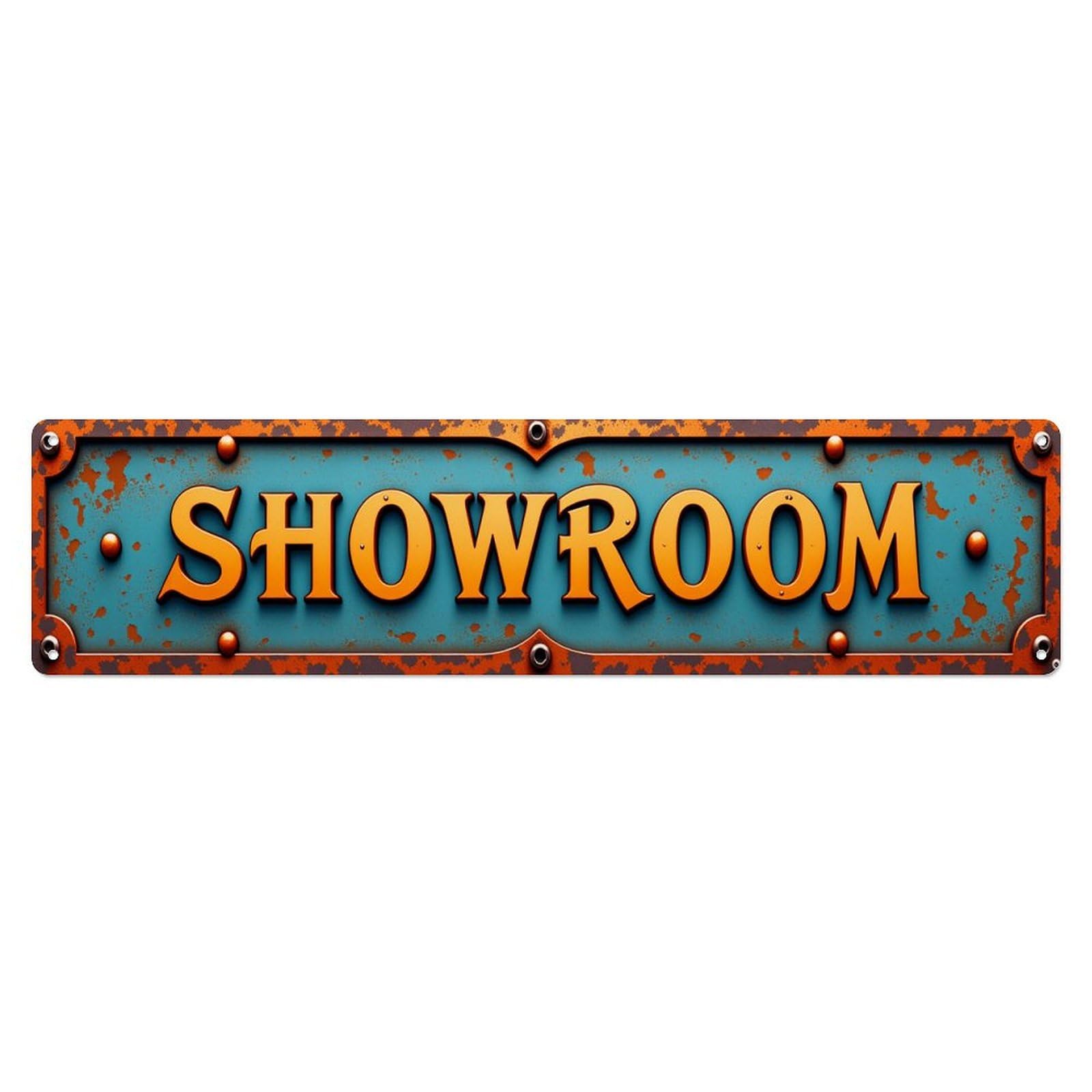 Rusty Metal Sign With Bold Lettering Tin Sign Vintage Metal Poster Retro Bar, Home, Man Cave, Kitchen, Laundry Room Wall Art Decor Gift 4x16 Inch