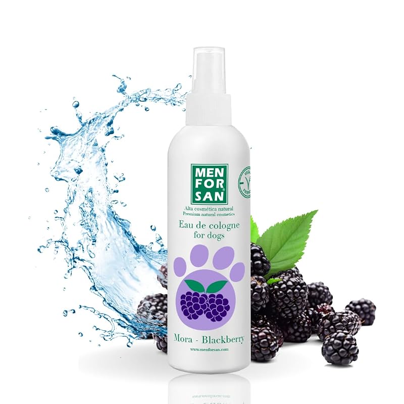 Colônia para Cães MENFORSAN com Fragrância de Amora Sem Álcool 125 mL