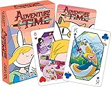 AQUARIUS Adventure Time Fionnaa and Cake Playing Cards