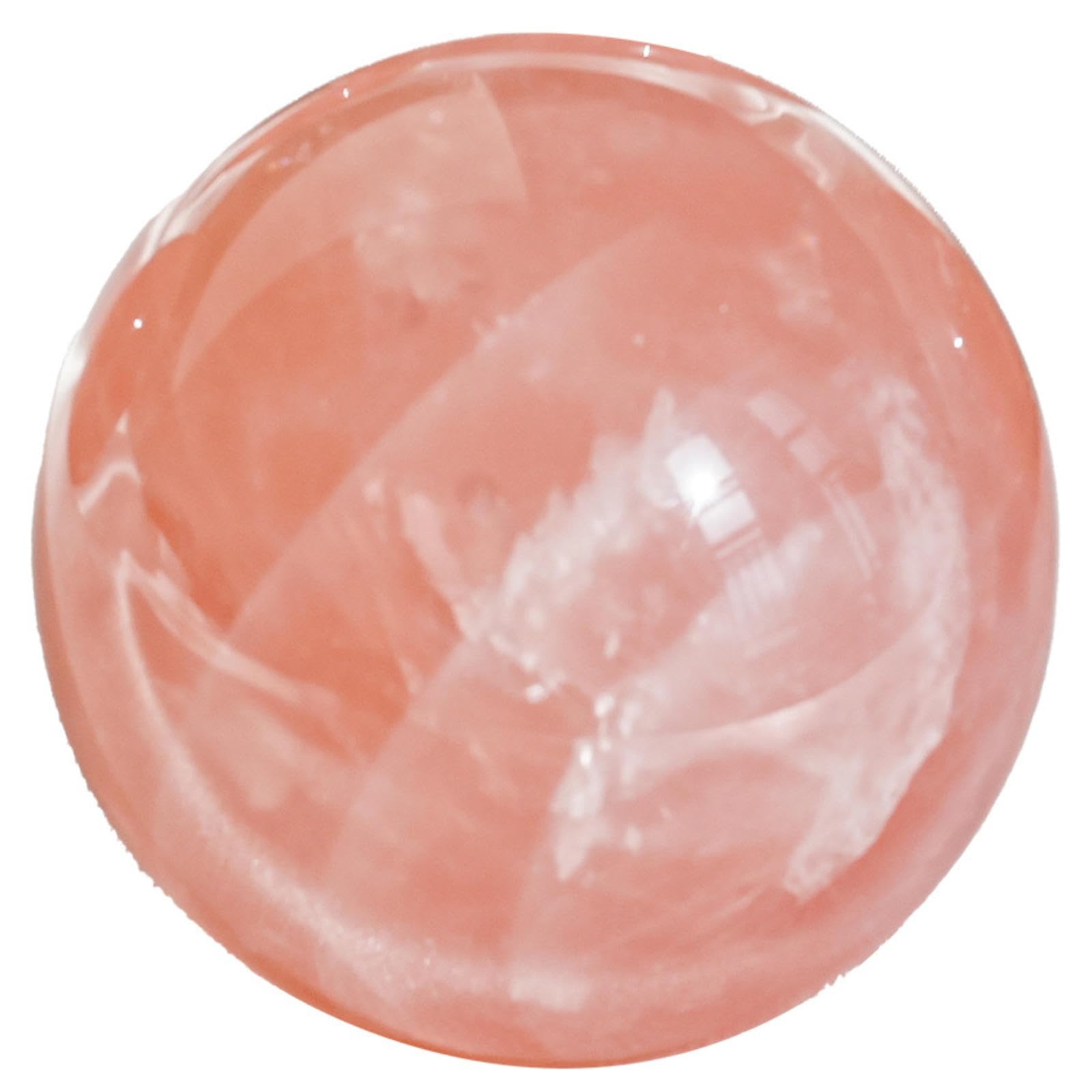 MDBJTCYZN Crystal Ball Ornaments Rough Stone Polished Home Decoration Crafts, (with Base),35mm