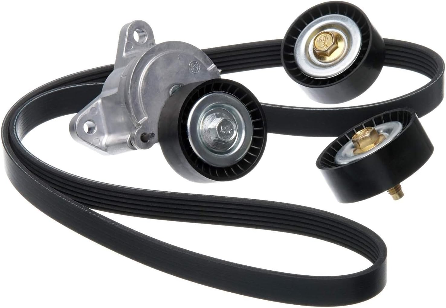 Complete Serpentine Belt Drive Component Kit Compatible With Dodge