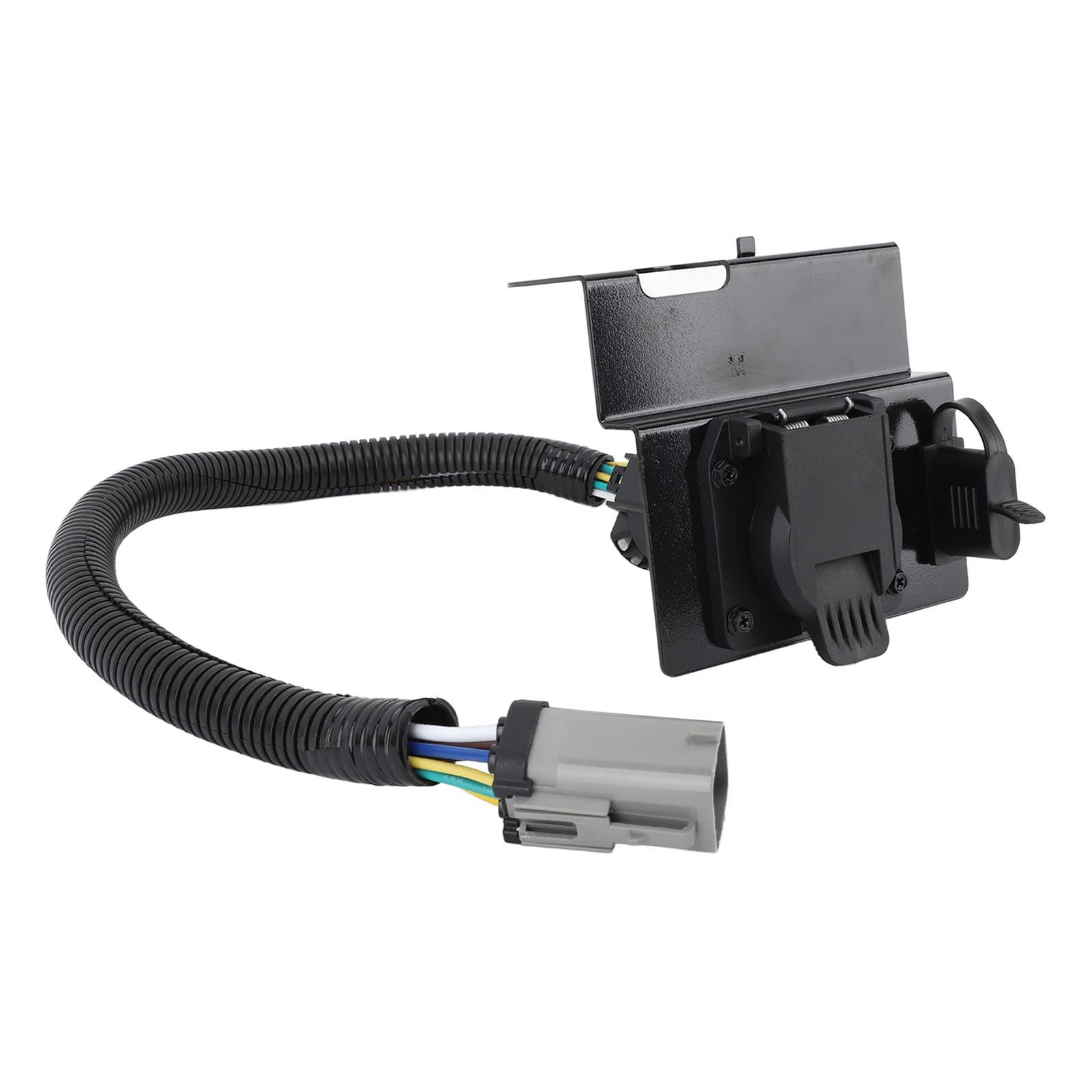 YC3Z 13A576 CA Arnés de Cables para Remolque de Remolque, Enchufe de Remolque para Remolque de 4 y 7 Pines, Compatible con F‑450 Super Duty, Fácil Conexión de Remolque