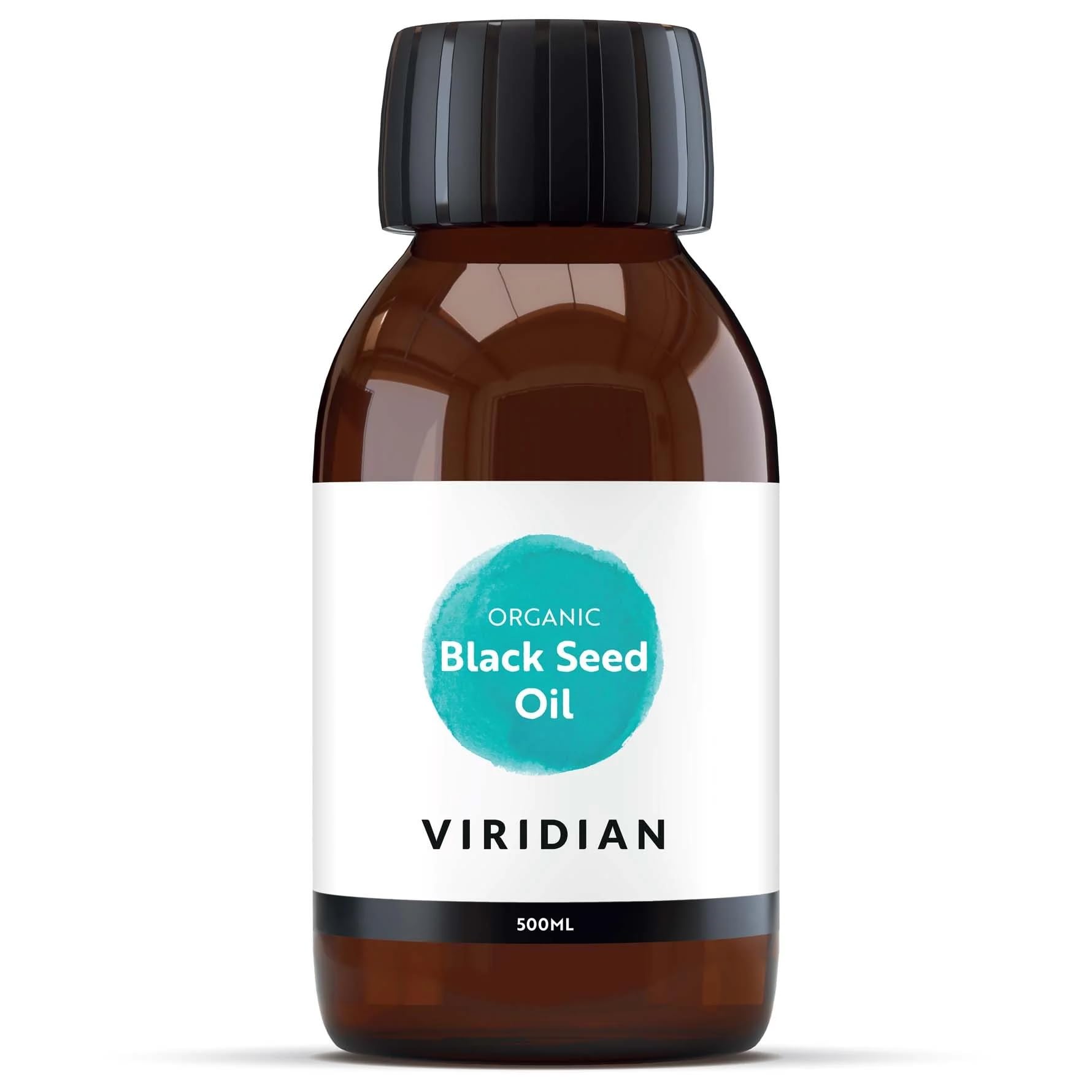 Viridian - 100% Organic Black Seed Oil – 200ml | Certified Organic Nigella Sativa Oil | First Cold-Pressed, Solvent-Free, Nitrogen-Sealed & Packaged in Amber Glass | Vegan & 100% Active Ingredients