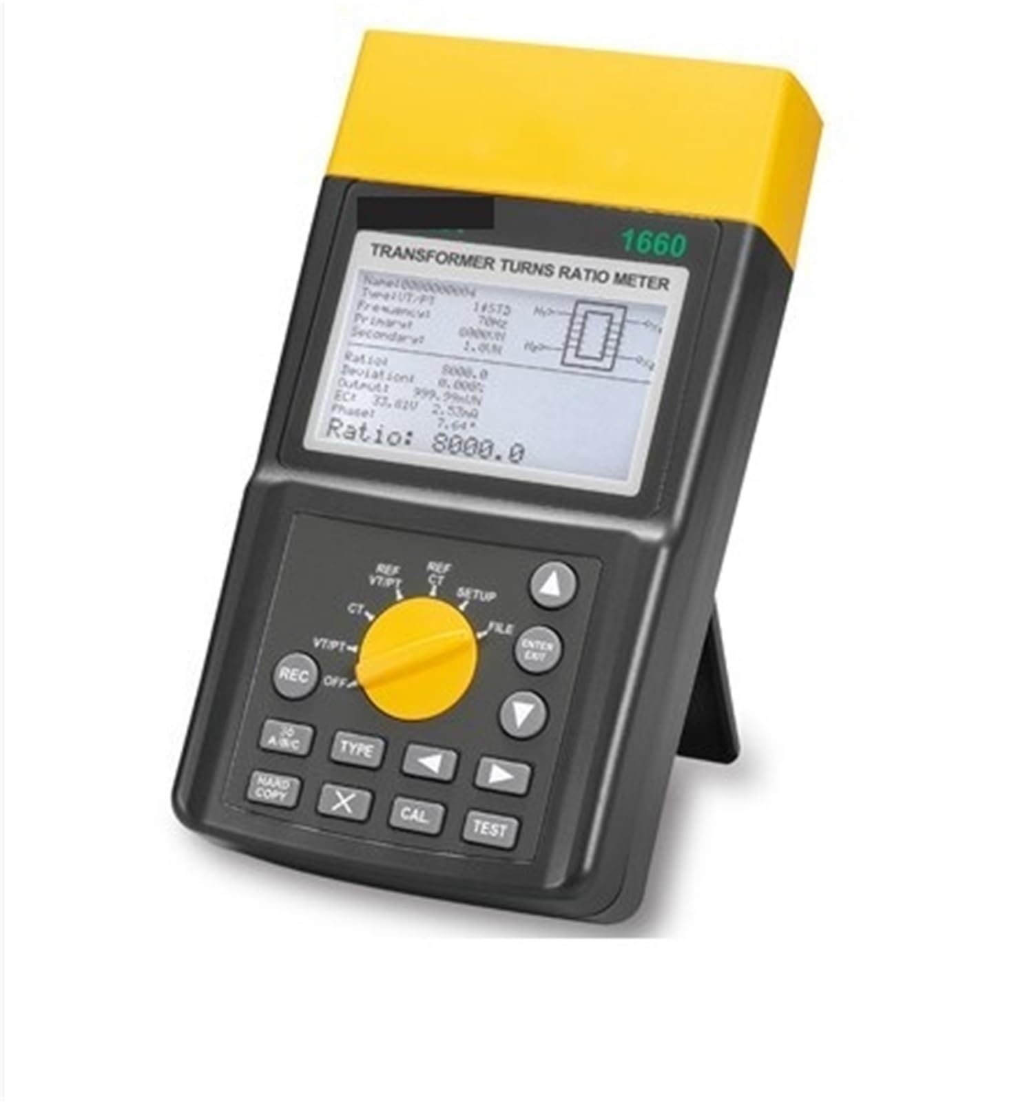 Elektroniczny tester obciążenia, Tester przekładni transformatora 1660 50-400 Hz