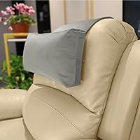 Vista 15 de Almohada para Reposacabezas con Relleno de Algodón Perlado - Cojín Antideslizante para Reposacabezas para Sillones Reclinables, Sofás y Sofás de Dos
