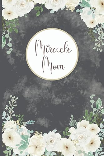 Miracle Mom: Fertility Affirmation Journal: Blank Lined Notebook with Printed Affirmations for Trying to Conceive; Natural Fertility or Infertility ... Your Journey to Motherhood; for Women, Adults