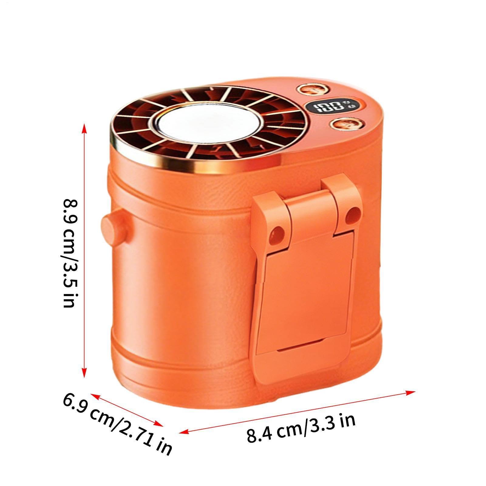 Ventilatore con Clip Mini Ricaricabile 100 Velocità Raffreddamento | Ventilatore A Clip Da Scrivania Raffreddante per Camera da Ufficio Scuola Scrivania Viaggio Campeggio Esterno Spiaggia Gita