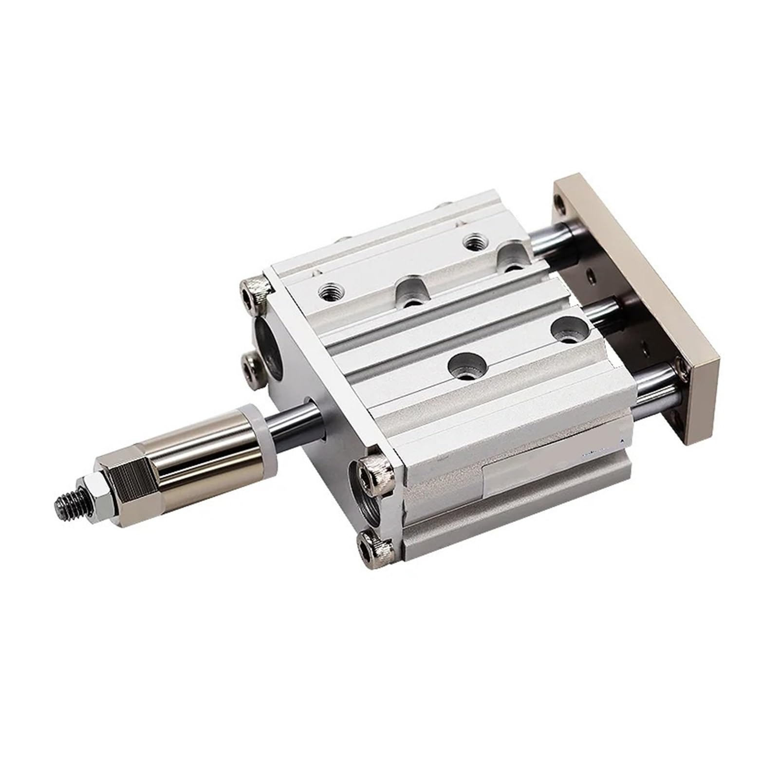 Cylindre actionneur pneumatique compact MGPM16x100-50-XC8 rail de guidage