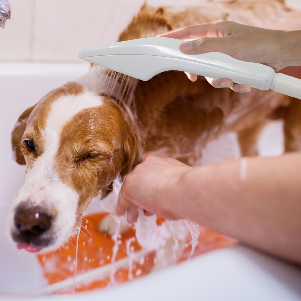 Altéax Doccino per Lavandino per Rubinetti Rotondi con Attacco Universale - La nostra Doccia Portatile è Adatta per Lavare Capelli, Animali Domestici e Bambini - Doccetta per Lavandino Cucina
