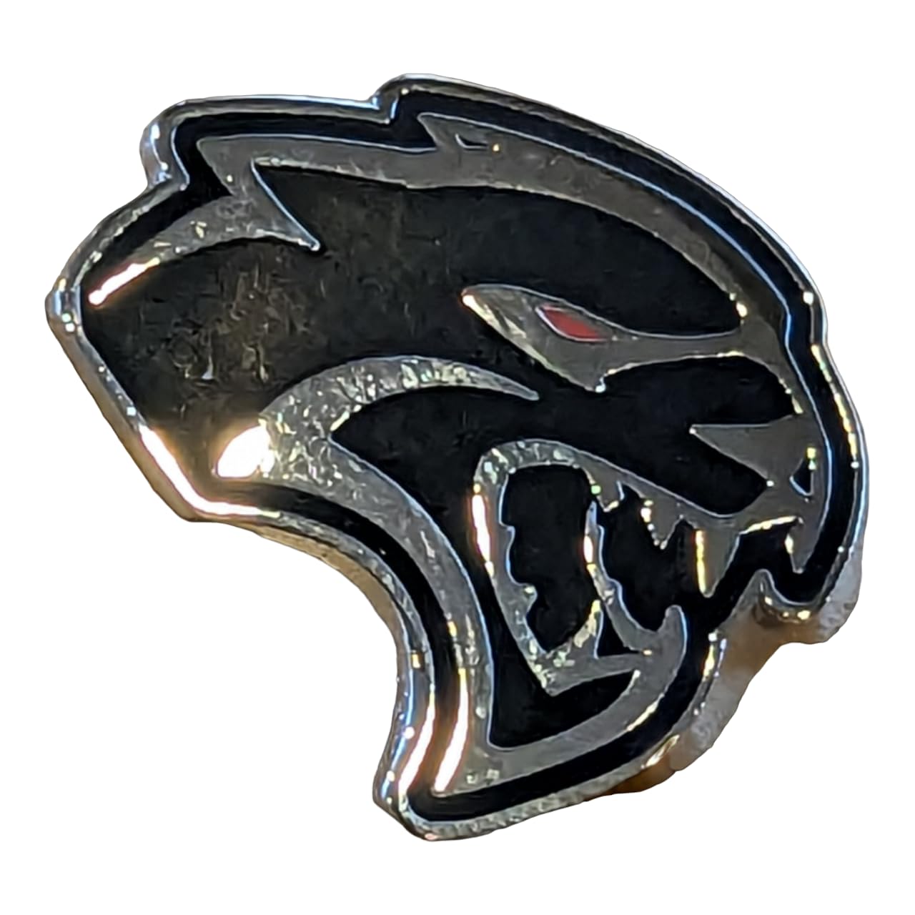 Pin de solapa Dodge SRT Hellcat con fijación segura para telas 6
