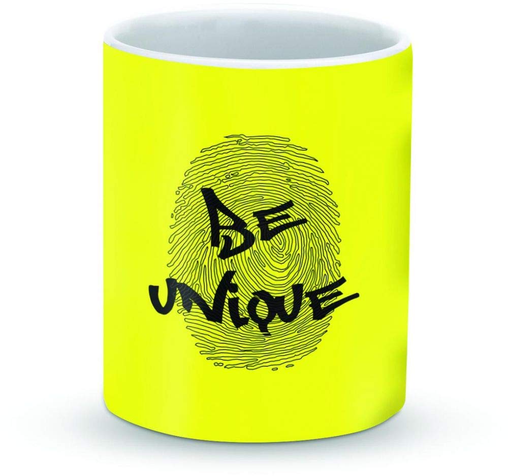 StylizeddDesigner Printed Coffee Mug with Heavy Duty Handle 11oz Ceramic Personalised Gift Mugs Cup [Microwave Safe & Dishwasher Proof ] - Be Unique