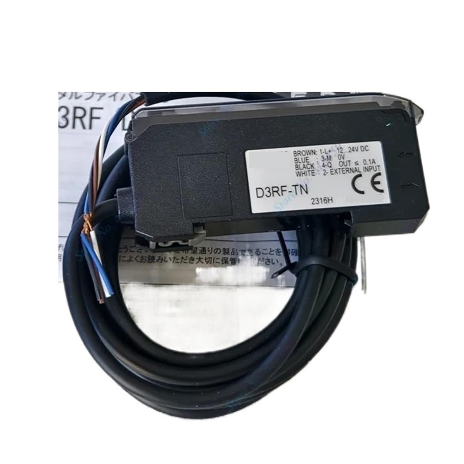 Amplificateur de fibre optique D3RF-TN pour capteurs industriels