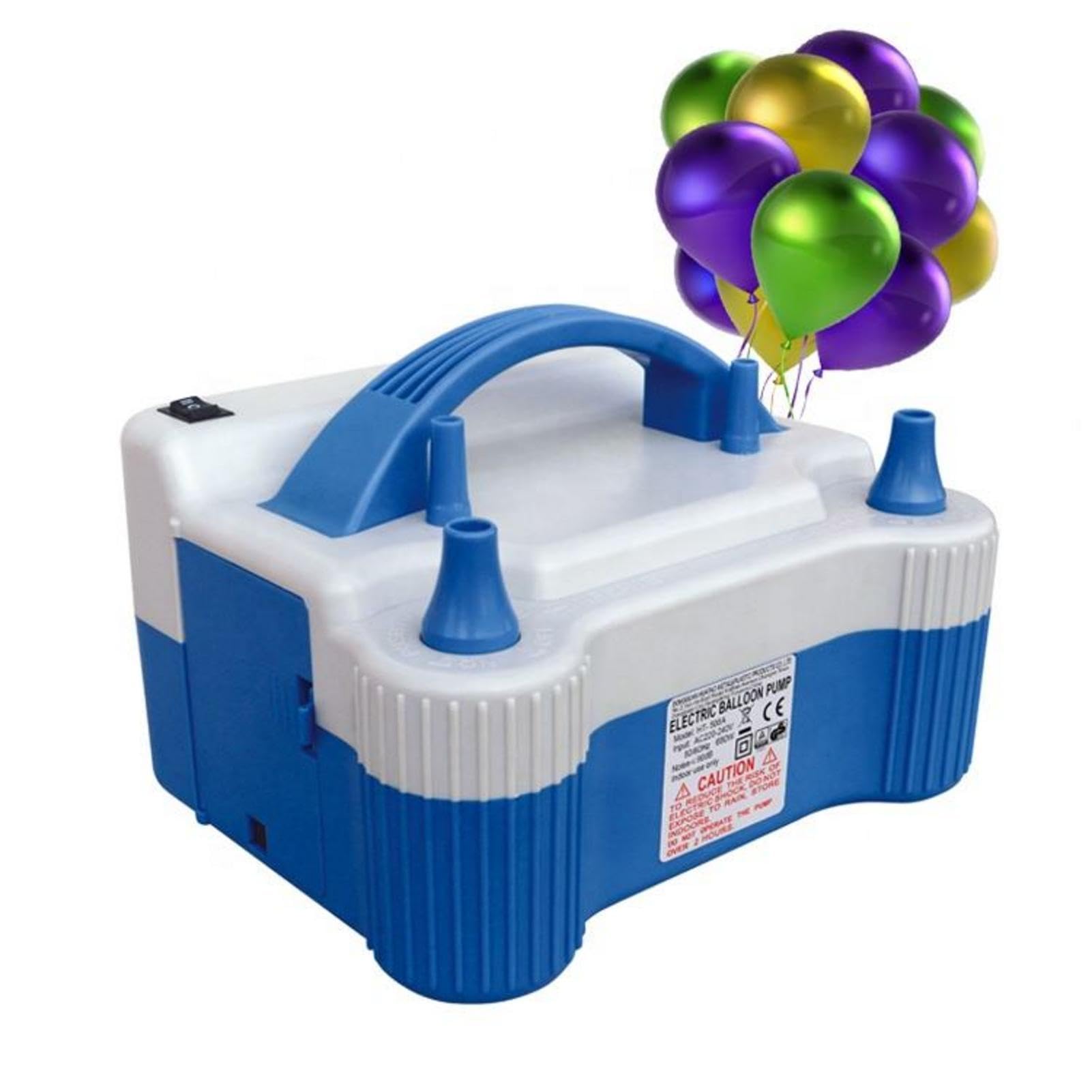 Pompa Per Palloncini Elettrica, Pompa Per Palloncini A Doppio Ugello 220v-240v, Gonfiatore Per Palloncini, Ventilatore Per Feste, Pompa Per Feste, Matrimoni, Compleanno