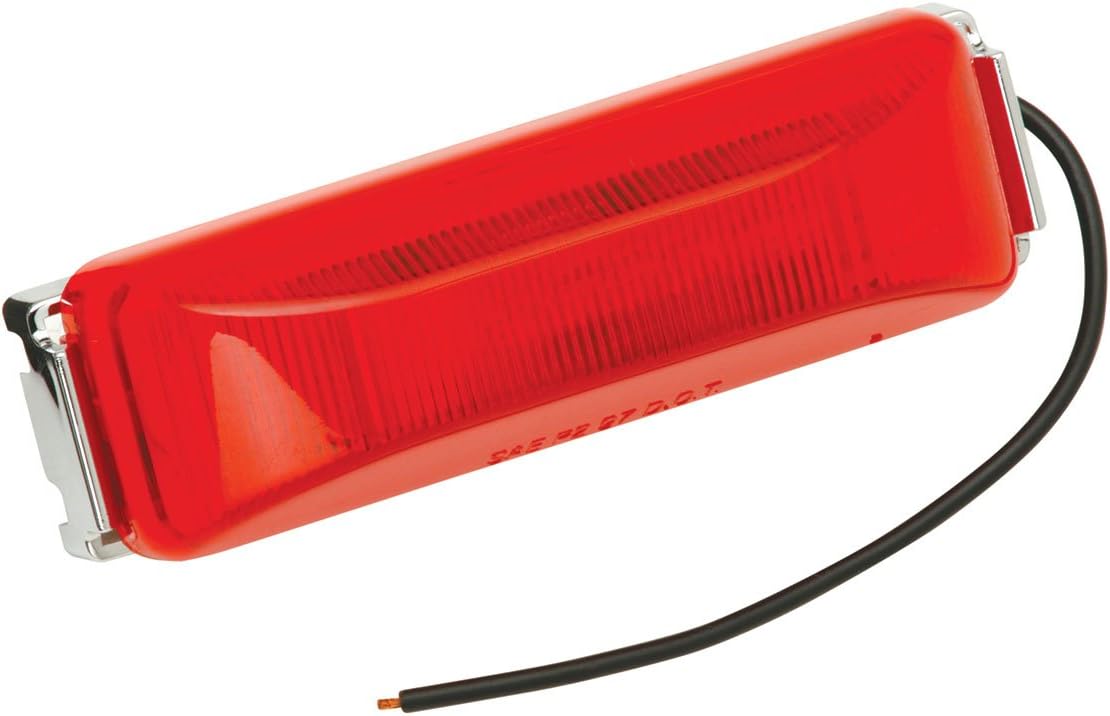 Bargman 4238035 LED Clearance/Side Marker Light (Red SelfGrounding