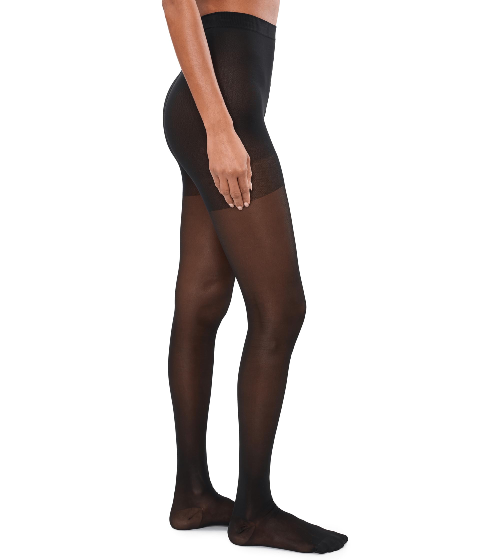 Wolford Women's Miss W 30 Leg Support Lined 30 DEN Tights, Black, X-Small
