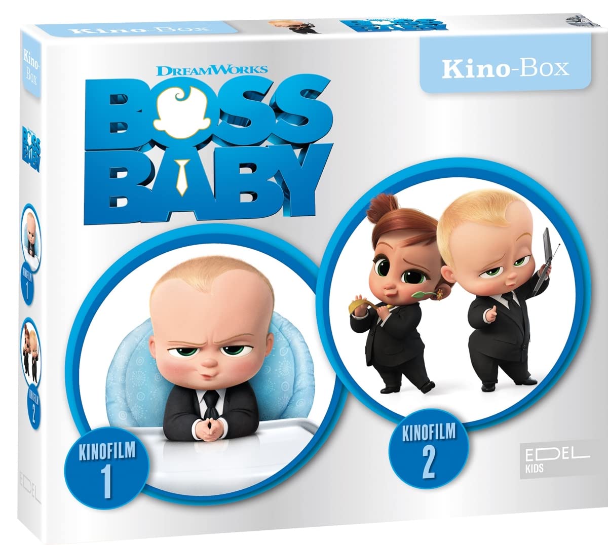 Boss Baby - Kino-Box - Die Original-Hörspiele zu den Kinofilmen 1 + 2