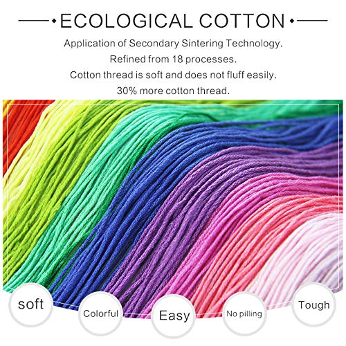 Joy Sunday Cross Stitch Kits 14Ct Counted Enjoy Life 13.78"X13.78" Or 35Cmx35Cm Easy Patterns Embroidery For Girls Crafts Dmc Cross-Stitch Supplies Needlework #TOP1