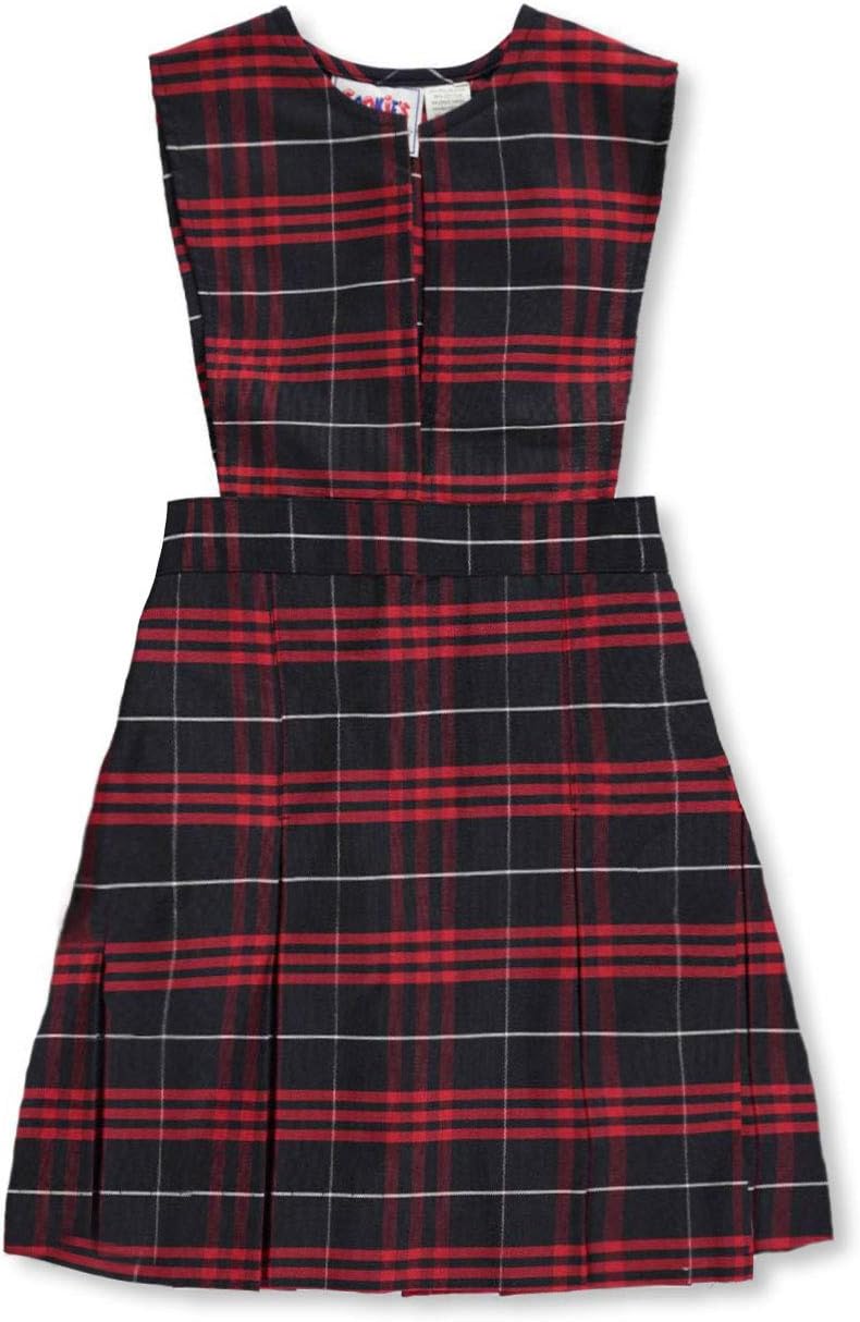Cookie's Little Girls' Slit Neck Jumper with Kick Pleats (Sizes 2T - 6X) -