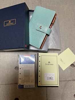 ミナペルホネン　アネモネ　ネイビー　ミニ6システム手帳 ミナペルホネン アネモネ ネイビー ミニ6システム手帳