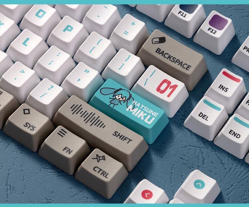 初音ミク　キーキャップ 初音ミク］OEM キーキャップ メカニカルキーボード – candymoon