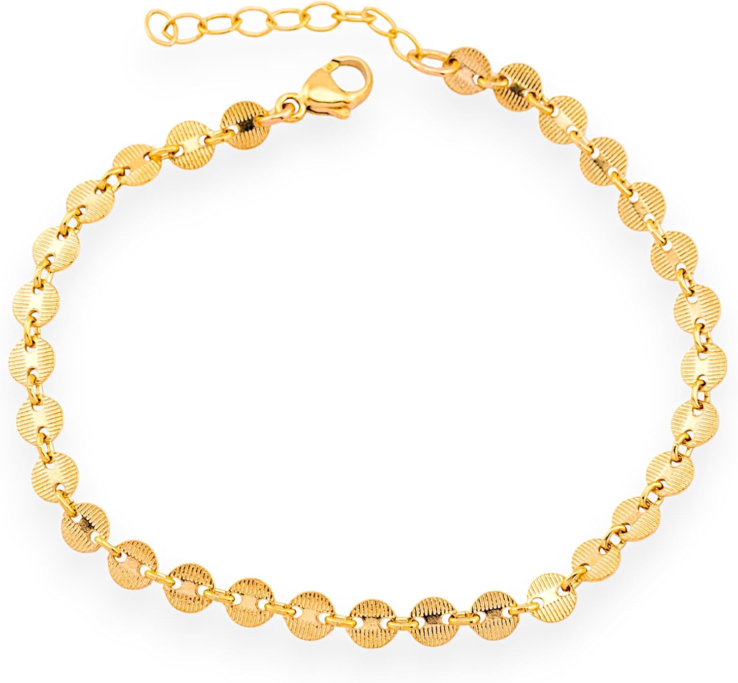 HotMixCold Coin Tattoo Bracelet, Beautiful Boho Jewelry perfect for Layering