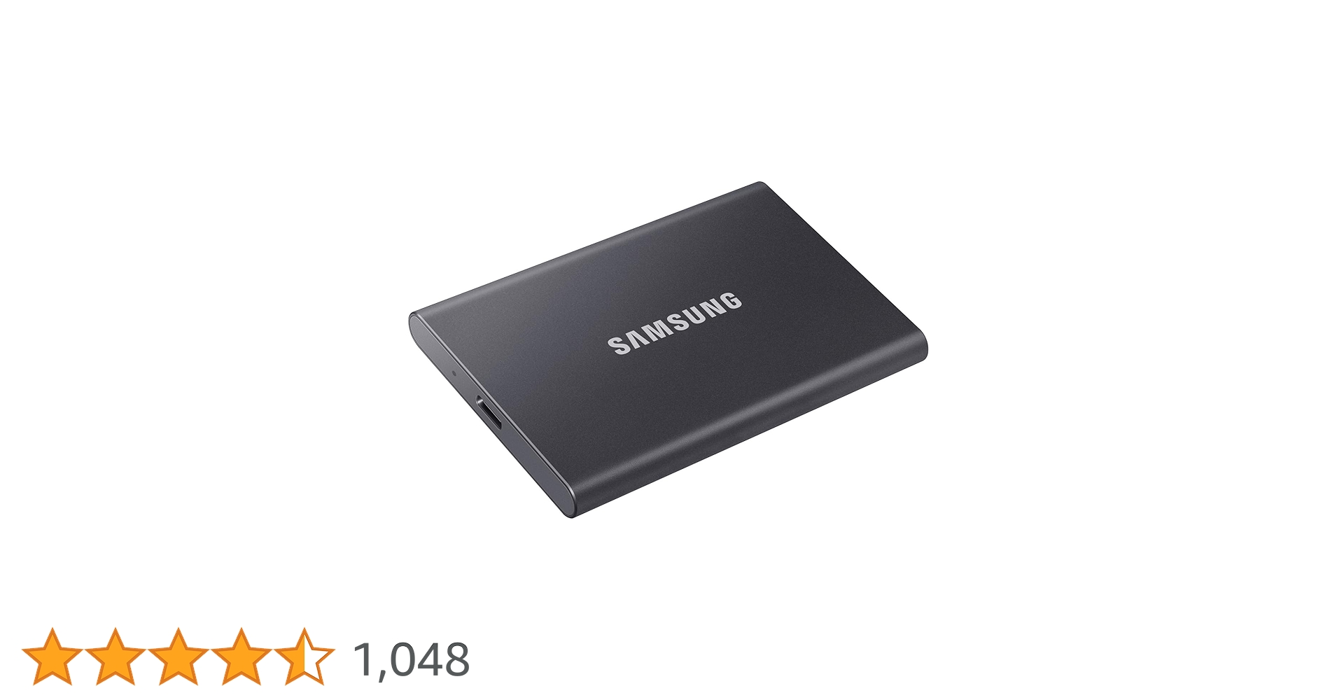 Amazon | Samsung T7 4TB 外付けSSD 最大転送速度1,050MB/秒 USB3.2