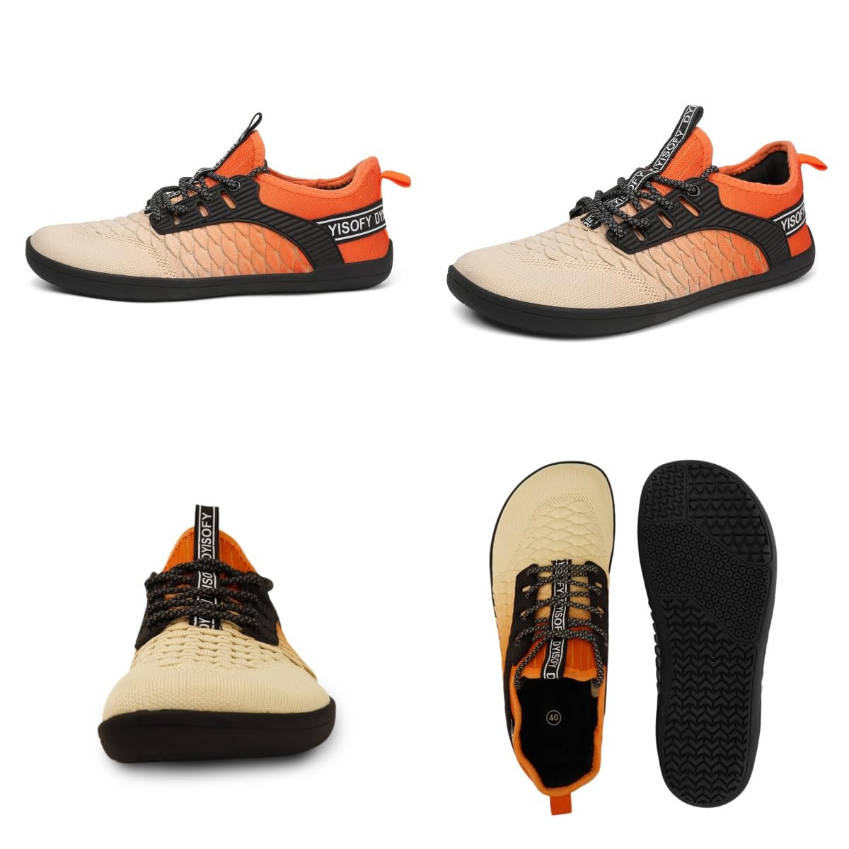 Zapatillas Barefoot Mujer Hombre Calzado Minimalista Primavera Verano Zapatos Deportivas Casual Anchas Ligeras Antideslizante Transpirable para Caminar Gym Fitness Trail Running