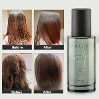 Vista 2 de PUDUEN Hair Treatment Oils, Argan Oil, and Jojoba Oil for Dry, Damaged, Ends and Frizzy, Lightweight (3.38 oz.)