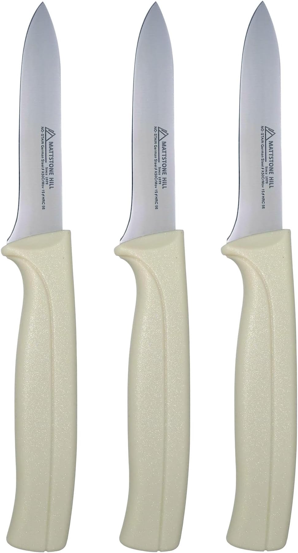 Joie 26028 Stainless Steel Flexible Paring/Garnishing Knives (Set Of 4) Colors Vary