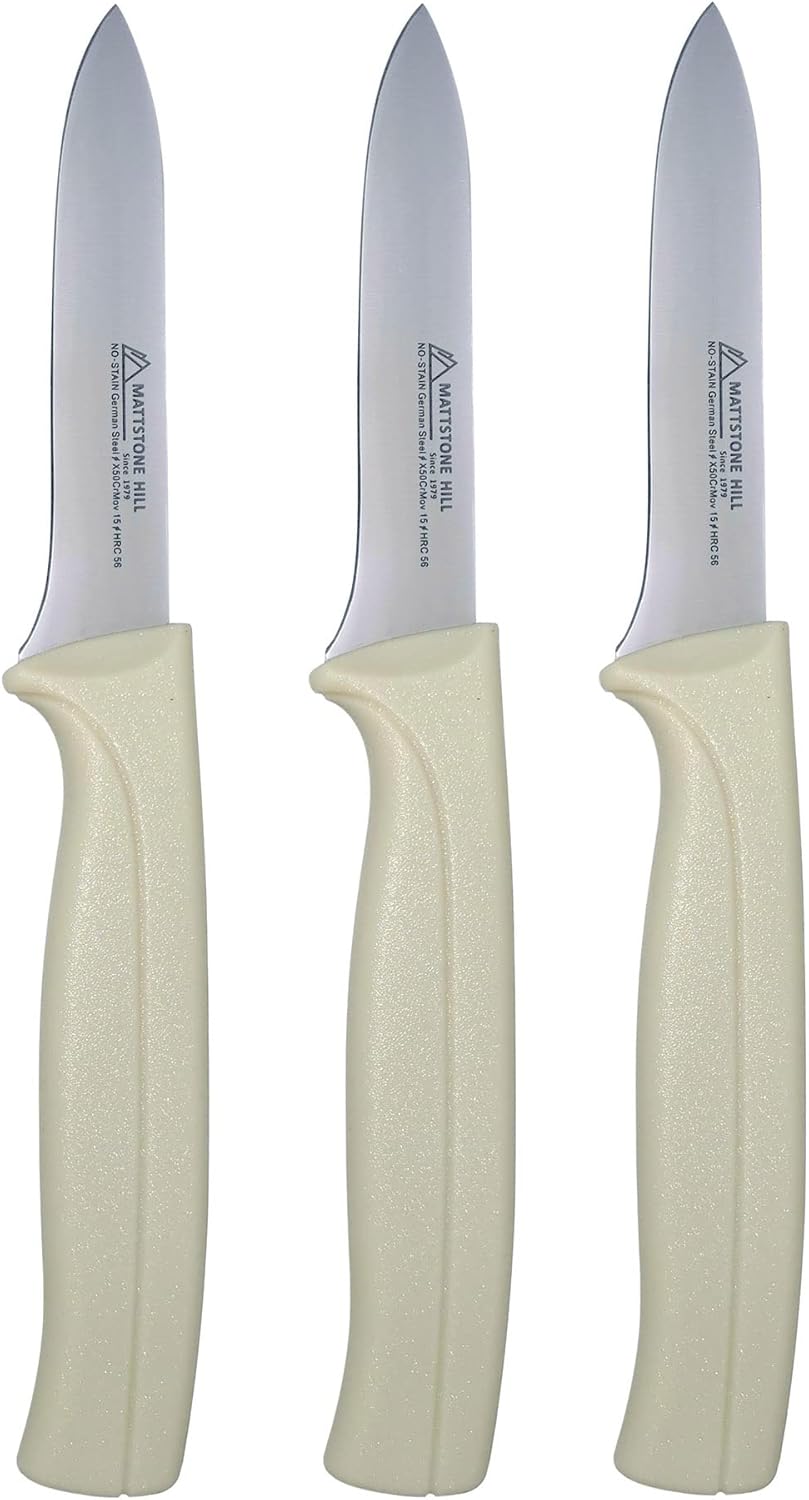 Paring Knife Set, MATTSTONE HILL Kitchen Knife Set