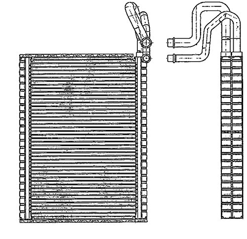 Évaporateur de climatisation haute performance BEHR HELLA 8FV 351 331-291 pour air frais
